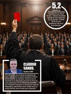 Justiţia, arbitrul care nu acceptă să fie fluierat